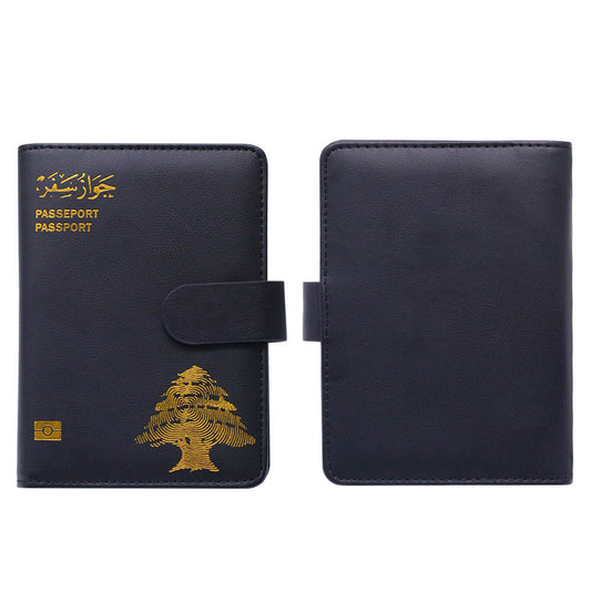 Black Passport Holder