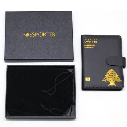 Black Passport Holder