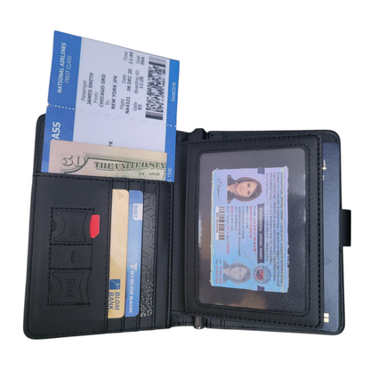 Black Passport Holder